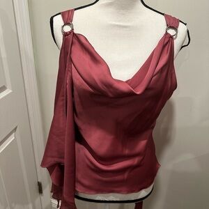 Xoxo asymmetrical top